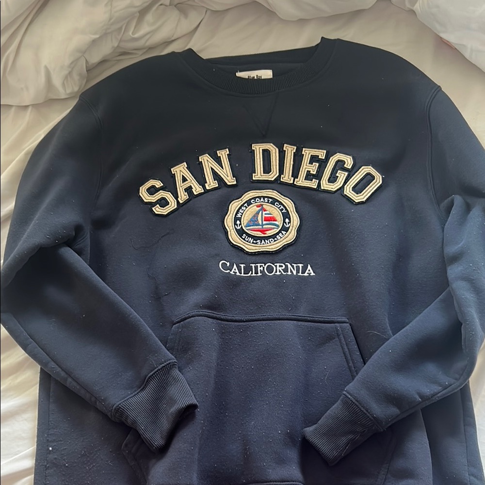 San Diego Navy Blue Sweater